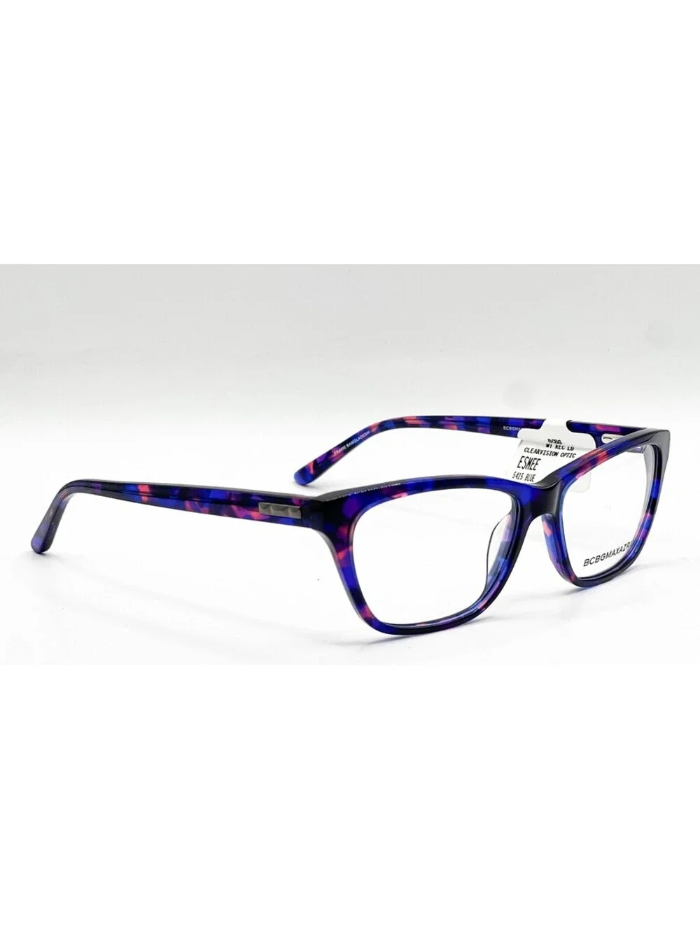 Bcbgmaxazria Esmee Blue Tortoise Authentic Eyeglasses 54-15-140